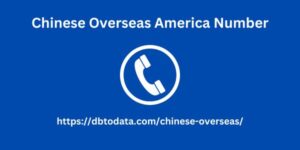 Chinese Overseas America Number