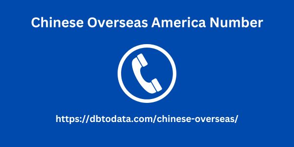 Chinese Overseas America Number