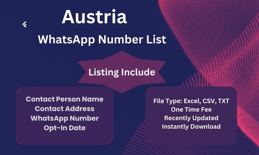 Austria whatsapp number list