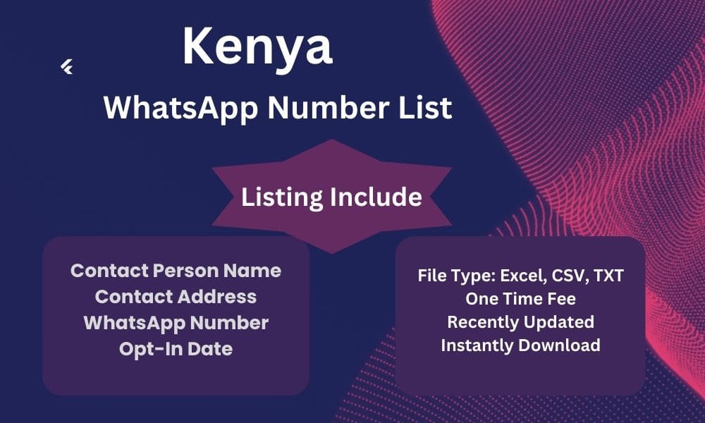 Kenya whatsapp number list