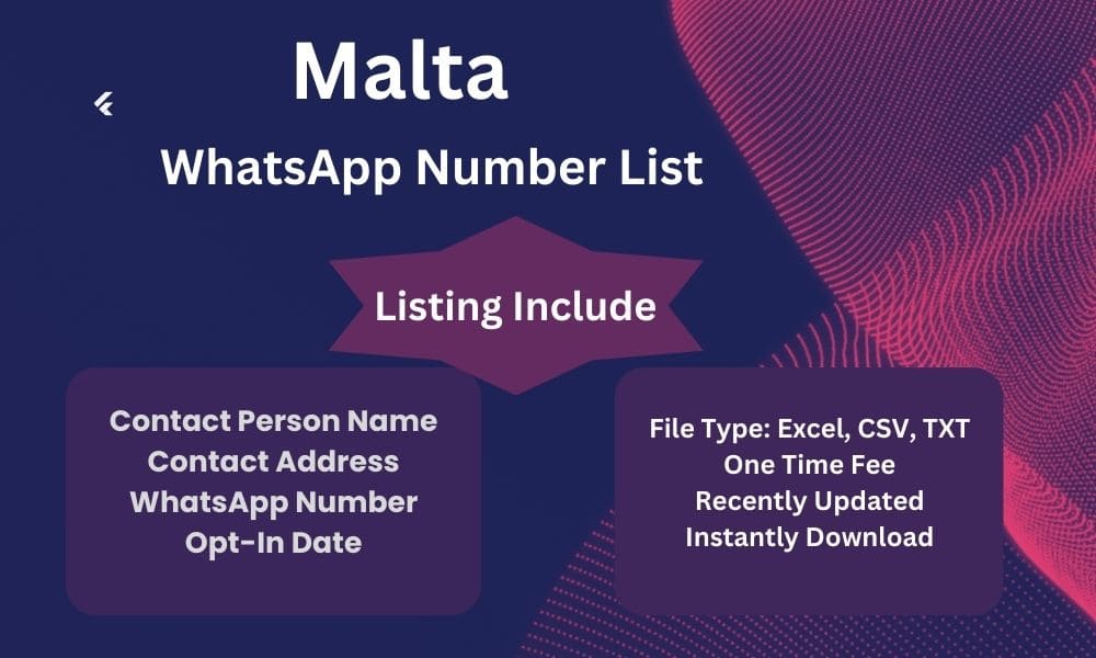 Malta whatsapp number list