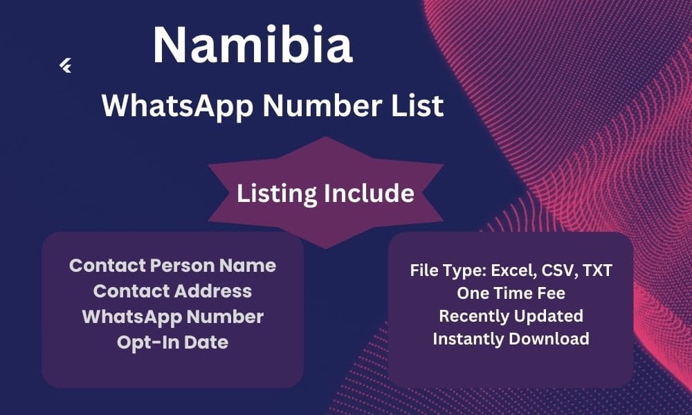 Namibia whatsapp number list