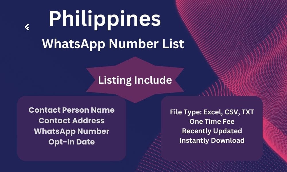 Philippines whatsapp number list