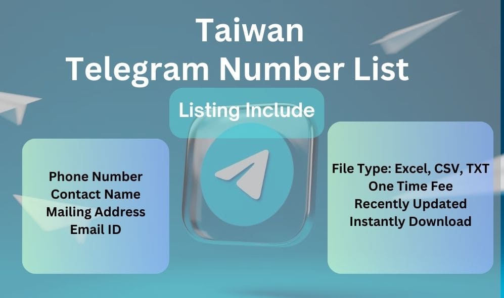 Taiwan telegram number list