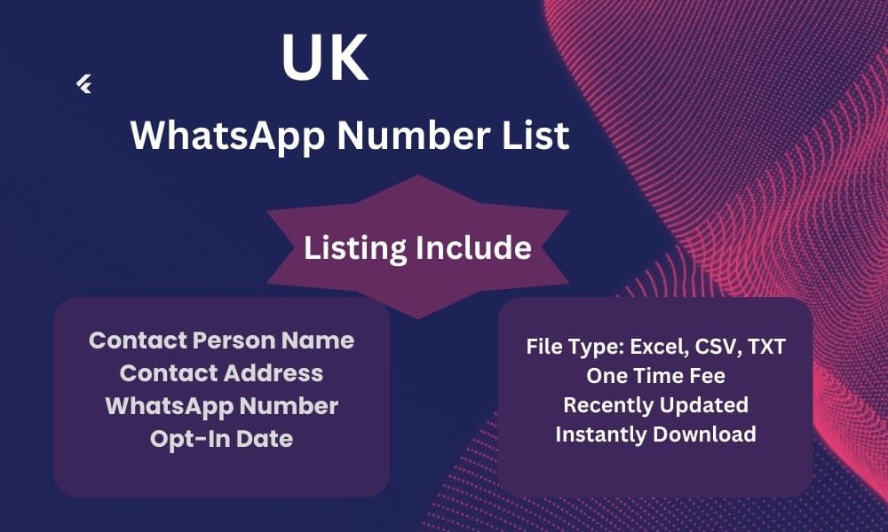 UK whatsapp number list