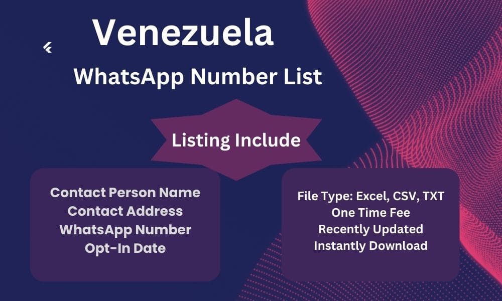 Venezuela whatsapp number list