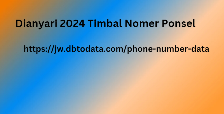 Dianyari 2024 Timbal Nomer Ponsel