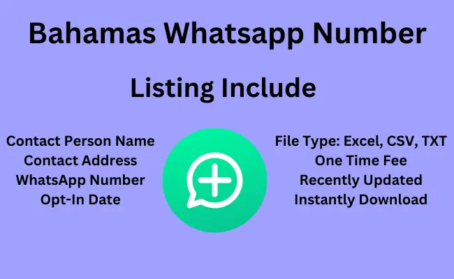 Bahamas whatsapp number