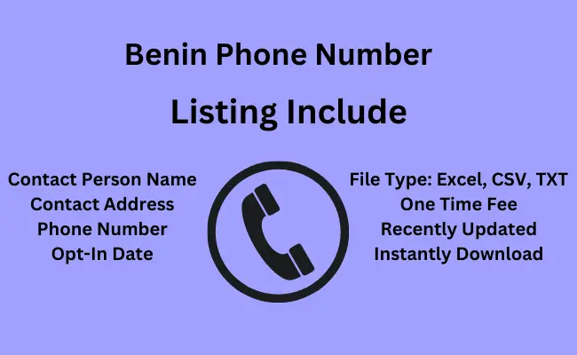 Benin phone number