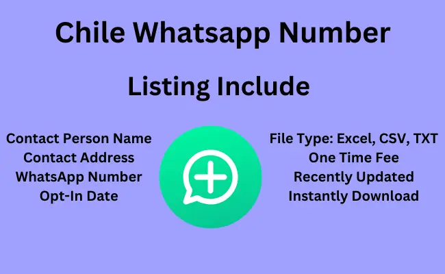 Chile whatsapp number