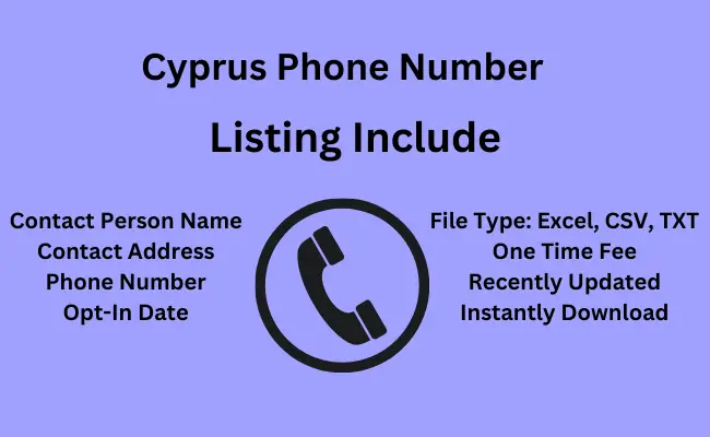 Cyprus phone number