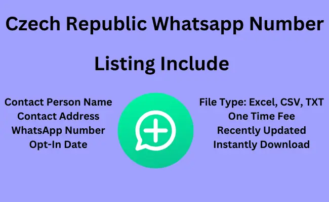 Czech Republic whatsapp number