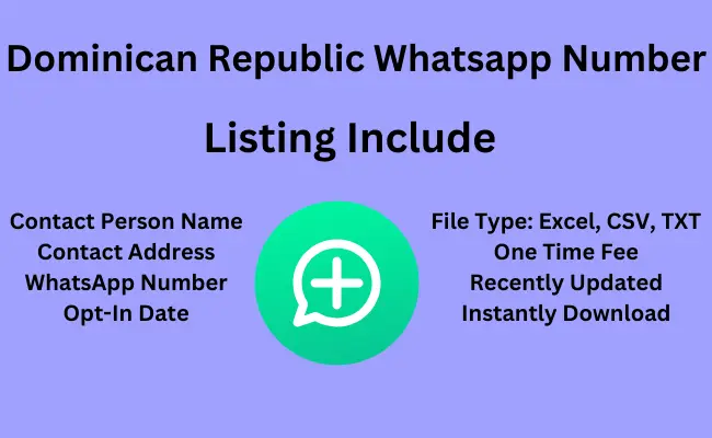 Dominican Republic whatsapp number