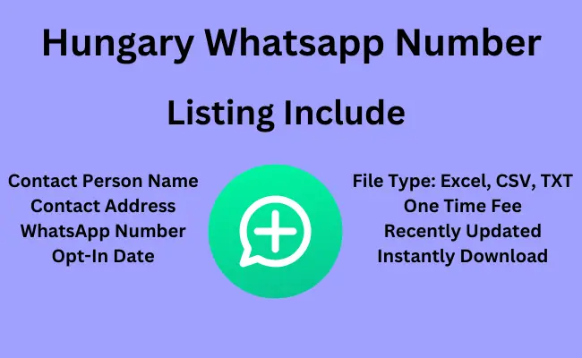 Hungary whatsapp number