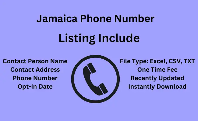 Jamaica phone number