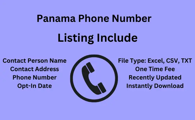 Panama phone number