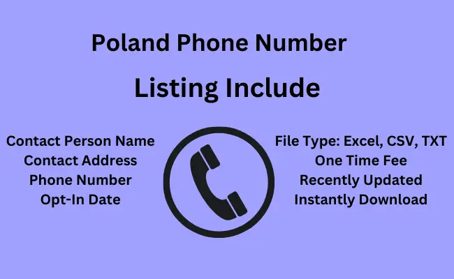 Poland phone number