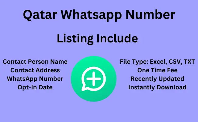 Qatar whatsApp number