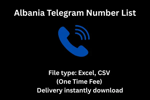 Albania telegram number list