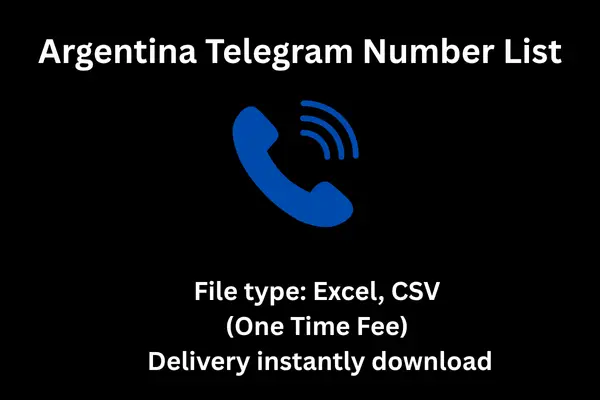 Argentina telegram number list