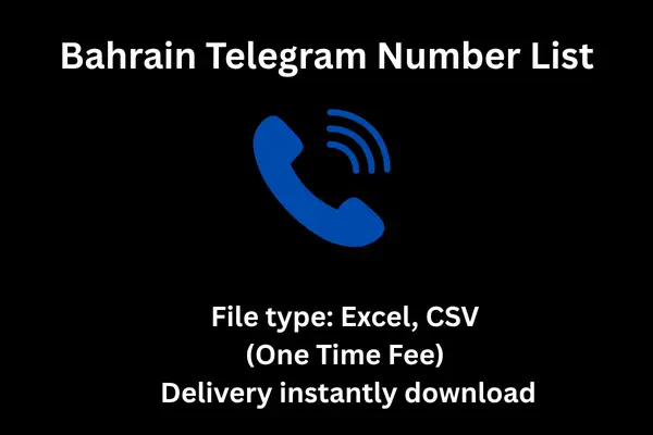 Bahrain telegram number list