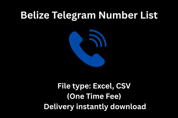 Belize telegram number list