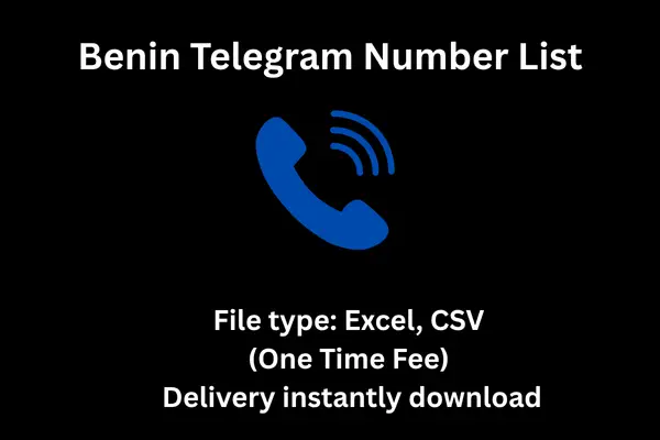 Benin telegram number list