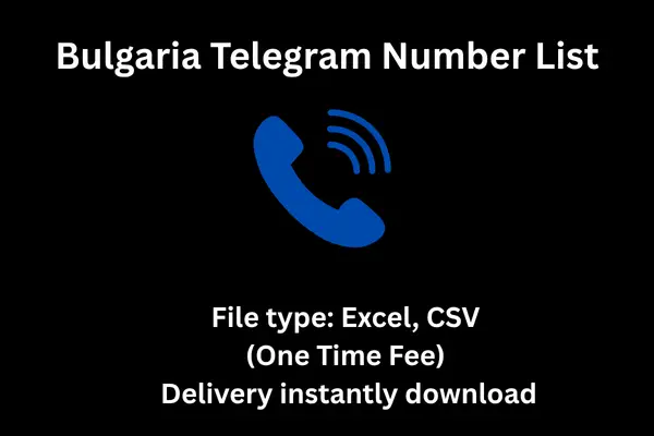 Bulgaria telegram number list