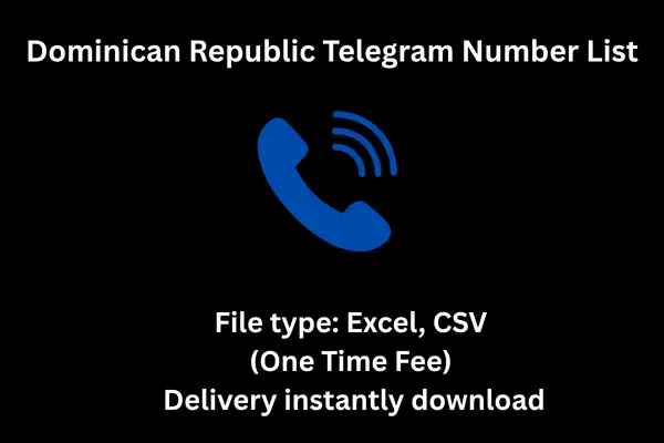 Dominican Republic telegram number list