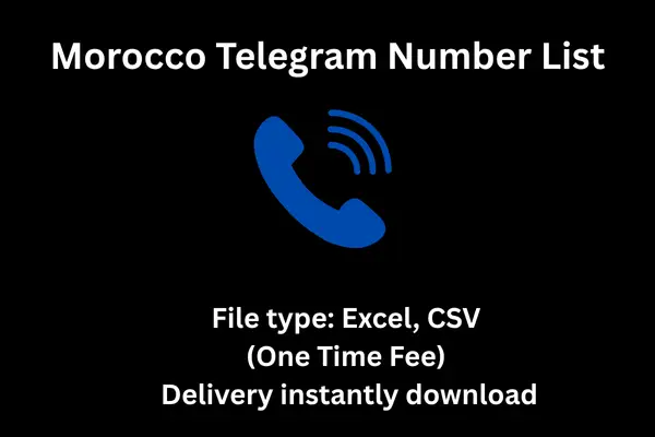 Morocco telegram number list