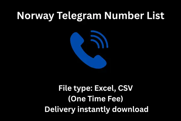Norway telegram number list